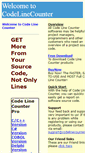 Mobile Screenshot of codelinecounter.bistonesoft.com